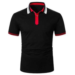 Camisetas Polo para Hombre a Precio Económico, Último Diseño, Logotipo Personalizado, Corte Ajustado, Camisetas Polo Personalizadas para Hombre - Product Image 1