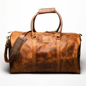 กระเป๋าเดินทางหนังกันน้ำดีไซน์ใหม่ สีสันโดดเด่น  กระเป๋าเป้สะพายหลังสำหรับเล่นกีฬากลางแจ้ง  กระเป๋าเดินทางหนังแฟชั่นสำหรับเดินทาง  มีจำหน่ายแล้ว - Product Image 1