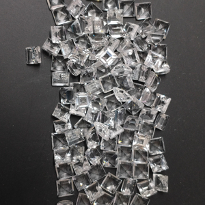 โทแพซสีขาวธรรมชาติ 6 มม. ทรงสี่เหลี่ยมเจียระไนแบบสเต็ปคัท คุณภาพดีที่สุด พลอยเม็ดเดี่ยวสำหรับทำเครื่องประดับ - Product Image 3