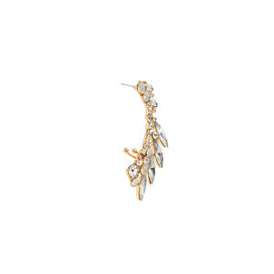 Boucles d'oreilles de luxe AMBER JEWELS plaquées or rose, diamants certifiés IGI, taille brillant rond, pour femme, bijoux de soirée - Product Image 4