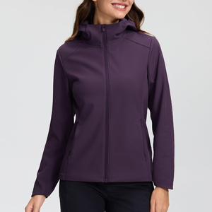 Chaqueta Softshell para Mujer, Nuevo Estilo, Superventas, con Talla Personalizada, Precio de Fábrica, Manga Larga, Cortavientos, para Correr - Product Image 3