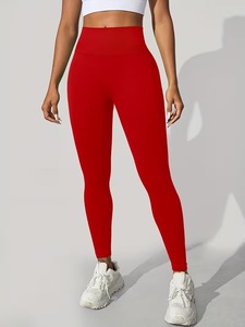 Pantalons de yoga sans couture texturés tie-dye pour femmes |   Leggings de sport froncés push-up pour lifter les fesses |   Vêtements de sport taille haute - Product Image 1