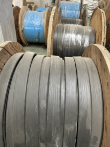 Câble plat festonné basse tension CMK 750V 16 AWG GI, haute flexibilité, transmission de puissance durable, courant nominal 10A pour utilisation en ascenseur - Product Image 4