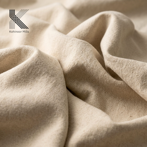 Tissu en coton brut blanc grisâtre léger, nouveau et très vendu - Product Image 5