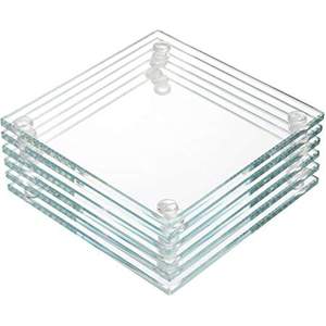 Acrylic Tea Cup Serving <b>Coasters</b> for Home Drinks Ware <b>Coaster</b> <b>Table</b> Decorate Best Price Custom Design Acrylic <b>Coaster</b> - Product Image 6