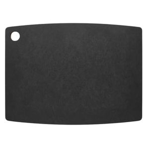 Tabla de Cortar Negra con Borde Marrón, Rectangular, con Orificio para Colgar, para Cocina, Carne, Verduras, Frutas y Preparación de Alimentos - Product Image 5
