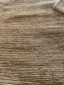 Solid Color Braided Jute Area <b>Rug</b> Rectangle Modern <b>Flat</b> Pile Non-Slip Hallway Home Use Spot Clean Thin 0.2-0.4 in - Product Image 3