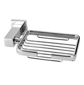 Porte-savon en acier inoxydable, plateau, accessoires de salle de bain, ensemble de porte-savon en acier inoxydable argenté - Product Image 1