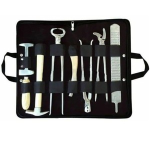 Kit de Herramientas de Herrador de Caballos de Acero Inoxidable de Alta Calidad, Juego Profesional de 8 Piezas para Recortar y Cuidar Pezuñas - Product Image 4