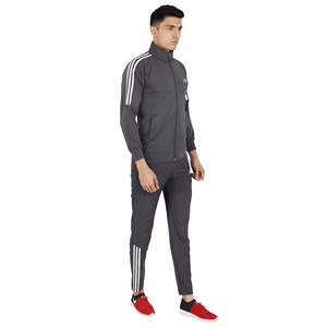 Conjunto Deportivo para Hombre, Estilo Taiwanés, Elástico en Cuatro Direcciones, Ajustado, Color Sólido, Cómodo, de Terciopelo Premium, para Deportes Activos, Otoño, Jogging y Running - Product Image 4