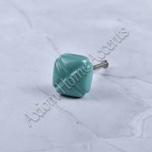 Sleek Handpainted Ceramic Knobs <b>Set</b> of 4 for Modern Bedroom & Kitchen Furniture Upgrades by Axiom Home Accents - Product Image 6