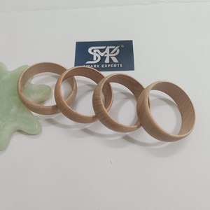 Bracelet en bois dur naturel rustique fait main léger et tendance pour femme, idéal pour le quotidien et les cadeaux - Product Image 5