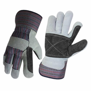 Gants de sécurité industriels en cuir de vachette canadien de haute qualité, cuir grainé premium, certifiés CE, résistants à la chaleur - Product Image 6