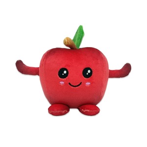 Cute Christmas Tree Apple <b>Plush</b> Set Festive Tree with Star Smiling Apple Soft Stuffed Toys for Holiday Decor Kids Gifts - Product Image 4