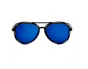New Style Polygonal Korean-style <b>Sunglasses</b>, Fashionable and Trendy <b>Sunglasses</b>, Versatile, Colorful and Reflective <b>Sunglasses</b> - Product Image 3
