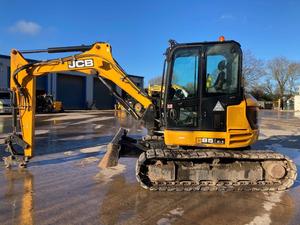 Precio de Fábrica, Nueva Excavadora Mini JCB 25Z-1 de 2.5 Toneladas, Giro de Cola Cero, Excavadora Compacta con Motor Kubota e Hidráulica Bosch - Product Image 3