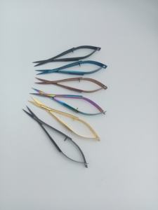 Ciseaux de manucure professionnels pour la maison et le salon, soin des ongles et des cuticules, modèle personnalisé de marque 117 - Product Image 2