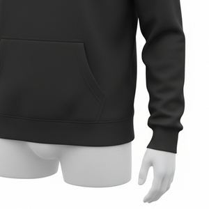 Sudadera con Capucha de Alta Calidad, Corte Casual, Felpa Antipilling de 350 Gsm, con Ojales Metálicos, Cordón Ajustable y Bolsillo Canguro - Product Image 6