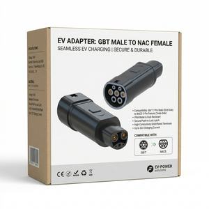 Adaptador de Cargador para Vehículos Eléctricos GB/T a NACS de Alta Potencia, 500A 1000V DC, Convertidor de Carga Rápida para la Red de Supercargadores Tesla - Product Image 4