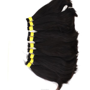 ผมแท้คุณภาพสูงแบบมัดเป็นช่อ ลอนธรรมชาติ แบบถักทอสองชั้น ขายส่งจากผู้ผลิตผมแท้บราซิล - Product Image 3