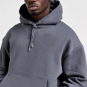 Survêtements unisexes en molleton de coton mi-lourd, imprimés personnalisés, avec sweat à capuche et pantalon de survêtement à jambes larges, style streetwear oversize, pour l'hiver - Product Image 5