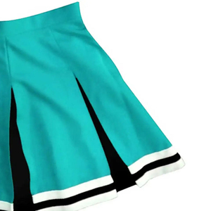 Uniforme de cheerleading pour femmes par sublimation, logo personnalisé, polyester, coupe ajustée, costume de danse scolaire, style moderne, confortable, coupe d'équipe 2026 - Product Image 5