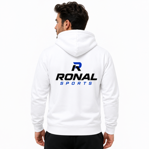เสื้อฮู้ดดี้โอเวอร์ไซส์ผ้าฟลีซคอตตอน 100% คุณภาพสูง 500 GSM พิมพ์ลายโลโก้ตามสั่ง สไตล์สตรีทแวร์ สำหรับผู้ชาย - Product Image 4