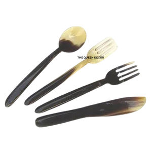 Cuchara de Cuerno de Búfalo de Alta Calidad, Ecológica y Segura para Alimentos, Hecha a Mano, Duradera y Elegante, Cubertería - Product Image 2