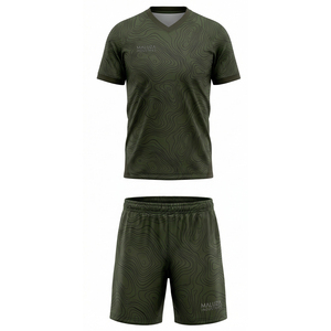 Maillot et short d'entraînement de football respirants, vêtements de sport, tenue d'équipe athlétique MALUZA INDUSTRIES - Product Image 1