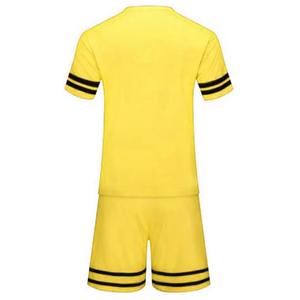 Uniforme de Fútbol Personalizado al por Mayor con Logotipo en la Parte Delantera para Hombre, Conjunto de Uniforme de Equipo, Poliéster/Algodón, Transpirable, de Secado Rápido, Servicio OEM - Product Image 3