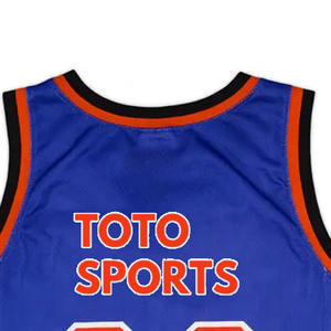 Camiseta de Baloncesto Deportiva de Entrenamiento Profesional, Ligera, de Secado Rápido, de Poliéster, sin Mangas, con Logotipo Personalizado, Cuello Redondo - Product Image 3