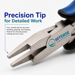 Alicates Profesionales de Punta Plana para Joyería, Herramienta de Precisión para Doblar y Dar Forma a Alambres y Cuentas con Mango Ergonómico - Product Image 2