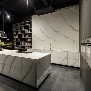 JY Project Customized Vietnam Luxury European RTA MDF Kitchen Cabinet Set Modern Design High Quality Freestanding Cabinets - Product Image 2