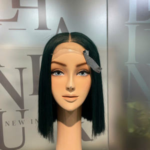 Cabello Virgen Vietnamita LINU de Súper Calidad, Liso Natural, Color Verde, Sedoso, Tejido Doble a Máquina, 100g - Product Image 3