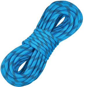 Corda Statica da Arrampicata 10.5mm 29.3M (96ft) per Esterni, Corda da Arrampicata su Roccia 25KN con Tensione di Rottura, Accessori per Attrezzatura da Arrampicata in Fibra - Product Image 1