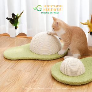 Rascador para Gatos ECO2GO VIETNAM, Varios Diseños, Rascador de Cartón y Sisal, Casa para Gatos de Interior - Product Image 2