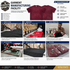 เสื้อยืดโอเวอร์ไซส์แบบยูนิเซ็กซ์ ผ้าคอตตอน 100% หนัก 280 กรัม สำหรับขายส่ง สั่งทำได้ตามต้องการ ระบายอากาศได้ดี สีพื้นเรียบ - Product Image 5