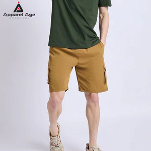 Shorts de sport pour hommes au design unique fabriqués au Pakistan, 100% coton, taille mi-haute, cordon de serrage, respirant, séchage rapide, personnalisable - Product Image 2