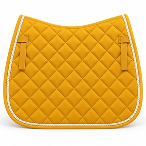 Premium equestrian saddle pads featuring quick drying materials quality construction and cushioned support for <b>horse</b> and rider - Product Image 1
