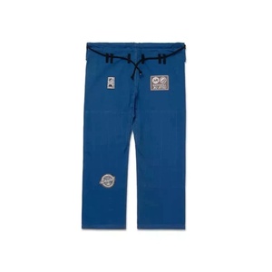 Kimono de Jiu-Jitsu BJJ para Competición Blue Atlas, Uniforme de 450 GSM, Tejido de Algodón Perlado, Ligero y de Secado Rápido - Product Image 3