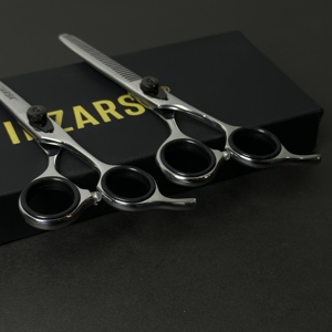 High Precision Trimming Texturizing Tools Lightweight Easy To Use Premium Quality Adjustable Screw <b>Barber</b> Scissor <b>Sets</b> - Product Image 4