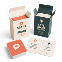 Service d'impression personnalisé en usine – Jeu de cartes à boire pour adultes avec boîte, idéal pour les couples, les amis et les fêtes de famille – Boîte de jeu de cartes