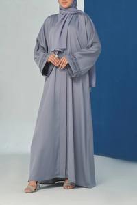 Nouvelle Arrivée : Abaya pour Femmes Fabriquée en Usine avec un Design Tendance 2026 – Vêtement Décontracté Respirant pour Toutes les Tailles à Prix Raisonnable - Product Image 4