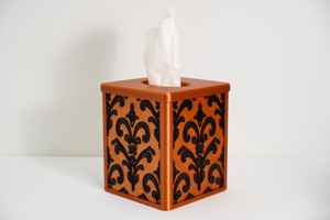 Modern Metal Tissue <b>Box</b> Cover Copper Square Design Convenient Suitable For Bathroom <b>Vanity</b> Counters Wholesale From India - Product Image 5