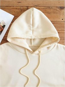 Custom Digital Printed Lined Solid 100% Cotton Pullover <b>Hoodie</b> for <b>Men</b> and Women with Drawstring Autumn Tops - Product Image 2
