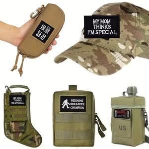 Parches Tácticos Bordados Personalizados con Bandera de EE. UU. al por Mayor, Parches de Velcro con Gancho y Bucle, los Más Vendidos - Product Image 4