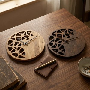 Handmade Wooden <b>Wall</b> <b>Clock</b> Wholesale Price Elegant Decor <b>Clock</b> for Living Room <b>Bedroom</b> Office Natural Quality - Product Image 4