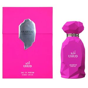 Perfume Uhud de 100 ml de Arabiyat Prestige, Eau de Parfum Original de Dubái, Aroma Árabe de Larga Duración para Mujer - Product Image 1