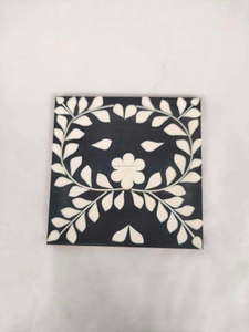 Posavasos Auténticos con Incrustaciones de Hueso, Diseño Moderno y Elegante, 300 mm de Diámetro, Artículos de Cocina de Alta Calidad, Regalo para Té y Café - Product Image 2