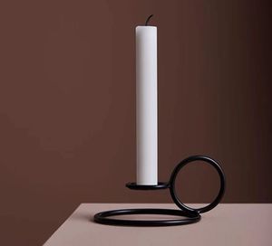 Classic Metal Candle Holder For Timeless Home Decoration <b>Offering</b> Balanced Design And Decorative Warmth - Product Image 1